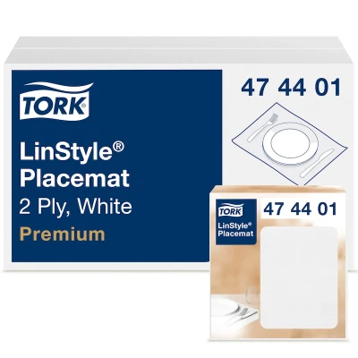 Afbeelding van Tork LinStyle Placemat 5x100 wit