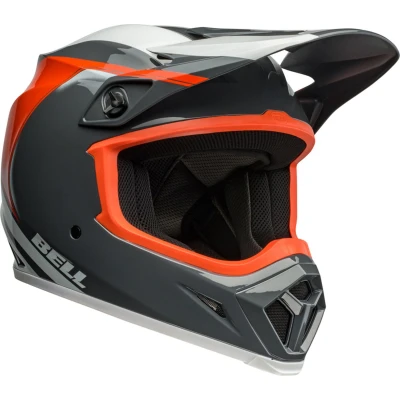 Afbeelding van Bell 2024 MX 9 Mips Dart Crosshelm Antraciet / Oranje maat S