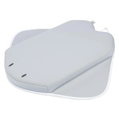 Afbeelding van Ubbi Gewatteerde knieler, antislip, baby en peuter badtijd moet accessoire voor ouders hebben, zachte kniebeschermer mama papa, grijze pijlstaartrog