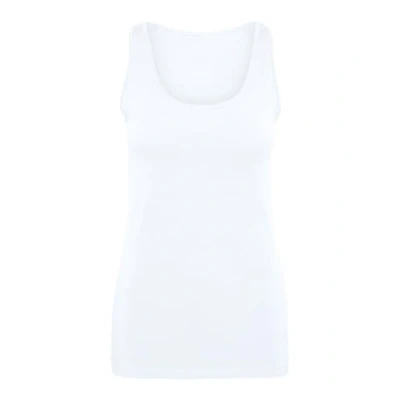 Afbeelding van VERO MODA Dames Vmlulu Long Tank Top JRS Ga Noos Tanktop, wit (bright white), L