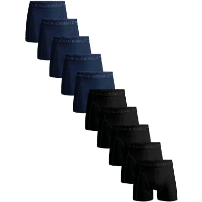 Afbeelding van Muchachomalo Heren Boxershorts 10 Pack Maat 3XL 95% Katoen Mannen Onderbroeken