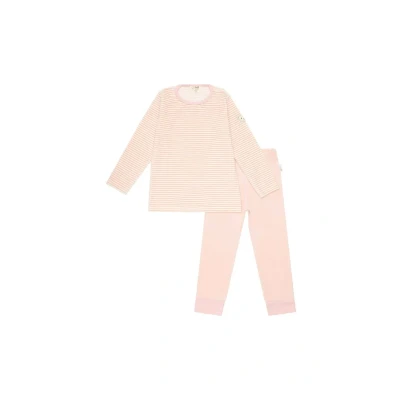 Afbeelding van Steiff Uniseks pyjamaset, Zilverroze., 128