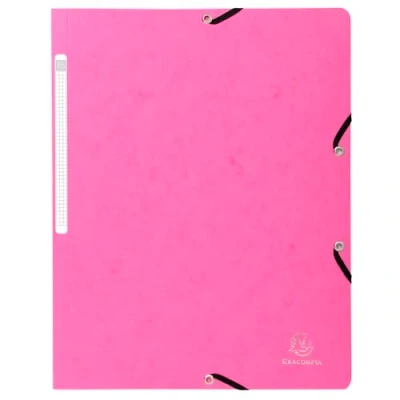 Afbeelding van Exacompta Nature Future Elastische mappen zonder flap 25 stuks. Fuchsia