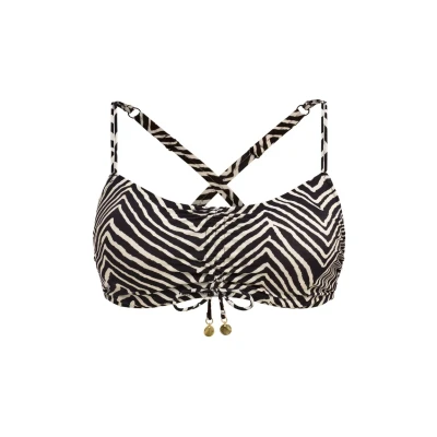 Afbeelding van Freya Fiji Falls Bralette Bikini Top Zwart D 75 Dames