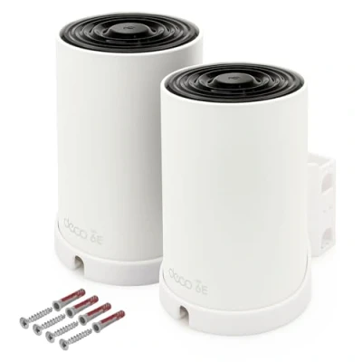 Afbeelding van 3 x wandhouder voor TP Link Deco XE75 AXE5400 Mesh WLAN routerhouder