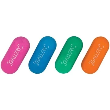Afbeelding van Gallery Passion For Colour Gom, Geassorteerde Kleuren, Blister Van 2 Stuks Gum