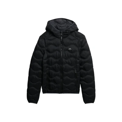 Afbeelding van Gewatteerd Fuji Lite Wave Jack met Capuchon Black Grootte: 40