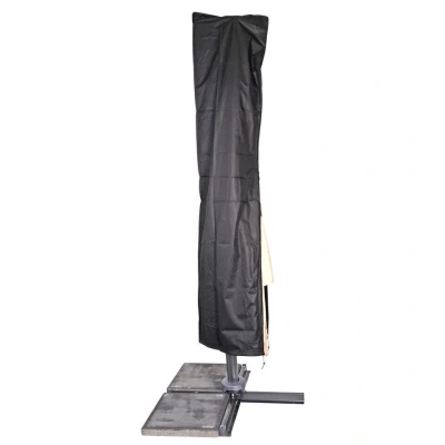 Afbeelding van Lesli beschermhoes zwart zweefparasol,stok, Ø3,5m/3x3m, waterdicht