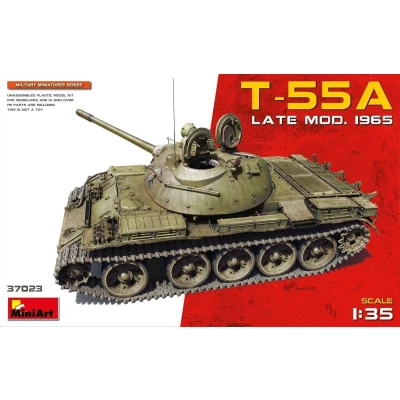 Afbeelding van Miniart T 55a Late Mod. 1965 (Min37023) modelbouwsets, hobbybouwspeelgoed voor kinderen, modelverf en accessoires