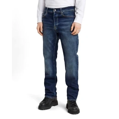 Afbeelding van G STAR RAW Dakota Regular Straight Jeans heren, blauw (Worn in Dusk Blue D23691 c052 b843), 34W / 36L