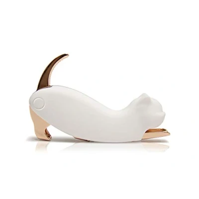 Afbeelding van Winkee Miau kelnermes, stijlvol wijnflesopener met foliesnijder, kurkentrekker voor wijn en kat, cadeau Kerstmis, verjaardag