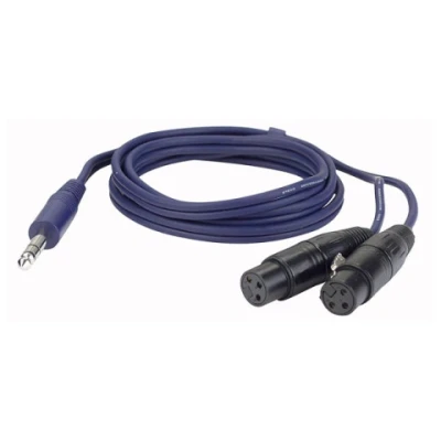 Afbeelding van DAP FL37150 2 bal. XLR Male 3 p. naar Jack stereo 1,5mtr