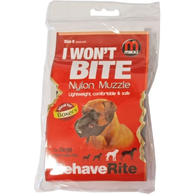 Afbeelding van Mikki Muzzle muilband nr. 8 Gebr. de Boon