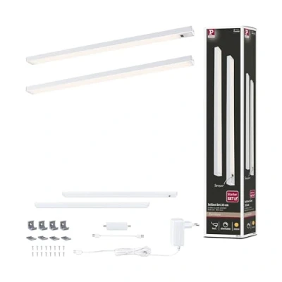 Afbeelding van Paulmann Inline LED onderbouwlamp startset 4 W Warmwit Wit (mat)