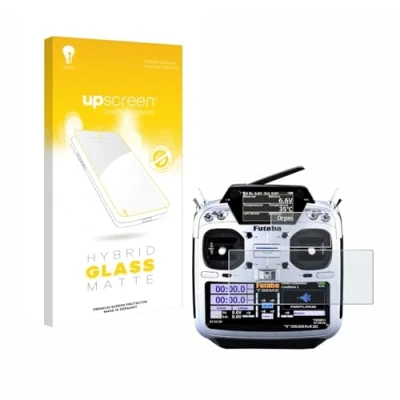 Afbeelding van upscreen Screenprotector voor Robbe Futaba T32MZ Folie Beschermfolie Beschermglas matte