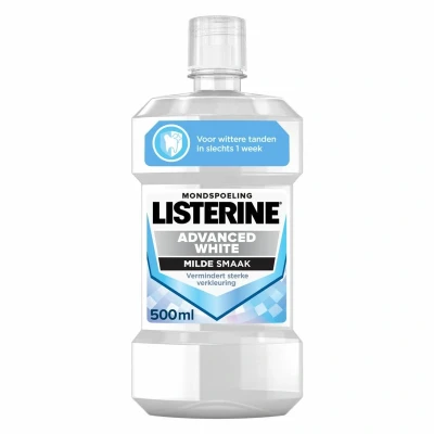 Afbeelding van Listerine Mondwater Advanced White Mild 500 ml