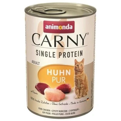 Afbeelding van 6x400g Single Protein Adult puur Kip animonda Carny Kattenvoer