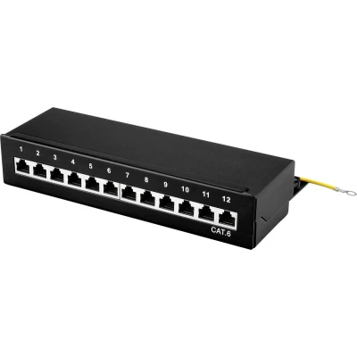 Afbeelding van Renkforce 12 poorten Netwerkpatchbox CAT 6 1 HE