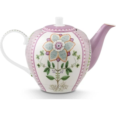 Afbeelding van Pip Studio Lily &amp; Lotus theepot 1,6 liter Lila