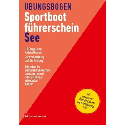 Afbeelding van Übungsbogen Sportbootführerschein See: 15 Frage und Antwortbogen. Zur Vorbereitung auf die Prüfung