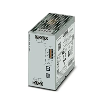 Afbeelding van Phoenix Contact QUINT4 PS/3AC/24DC/20 3 fasen Switch Mode DIN rail voeding 480W, 400V ac, 24V dc / 20A