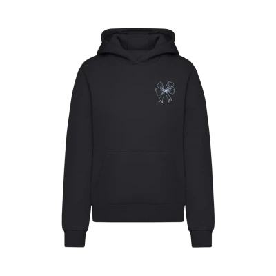 Afbeelding van Mister Tee BOW Fluffy Hoodie, Dames, Maat: XS, Black