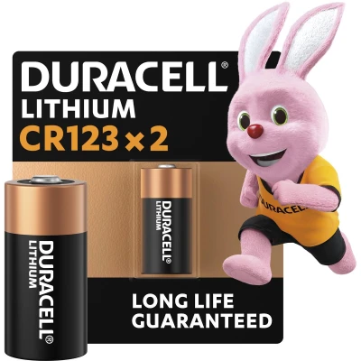 Afbeelding van Duracell Lithium CR123 2 stuks
