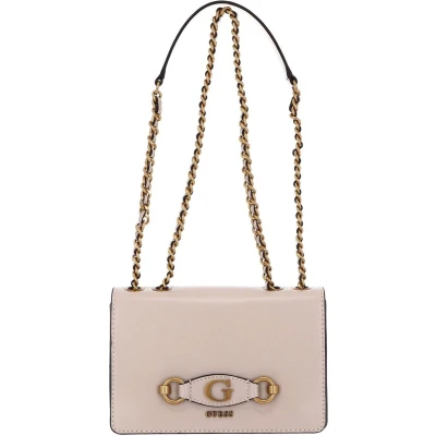 Afbeelding van GUESS Schoudertas Izzy Convertible Xbody Flap Light Rum Beige