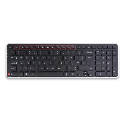 Afbeelding van Contour Design Bluetooth weegschaal, QWERTZ, Duits, zwart, toetsenbord (standaard, draadloos, Bluetooth, zwart)
