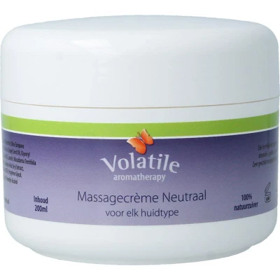 Afbeelding van Volatile Massagecreme Neutraal, 200 ml