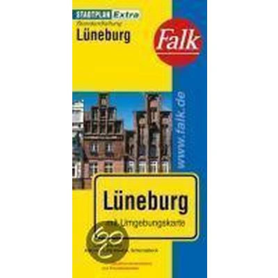 Afbeelding van Falk Stadtplan Extra Standardfaltung Lüneburg mit Ortsteilen von Adendorf