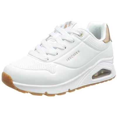 Afbeelding van Skechers UNO GEN1 Sneakers laag Light pink/multicoloured voor kinderen, Maat: 28.5, pink/multi coloured Hoogwaardig imitatieleer
