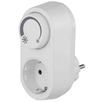 Afbeelding van GAO EMD201 Dimadapter Geschikt voor lampen: Gloeilamp, LED lamp, Halogeenlamp Wit