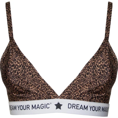 Afbeelding van MAGIC Bodyfashion Dream Your Bralette Beha Leopard Vrouwen Maat M
