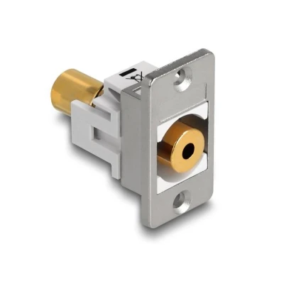Afbeelding van Delock Panel Mount Klinkenbuchse 3,5 mm 4 Pin zu