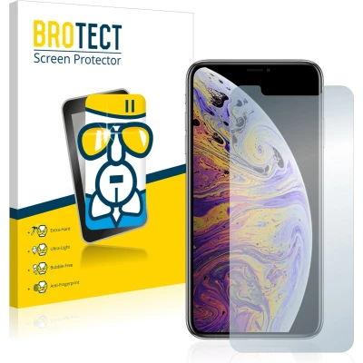 Afbeelding van BROTECT Screenprotector voor Apple iPhone Xs Max / 11 Pro Folie Beschermfolie Beschermglas transparant