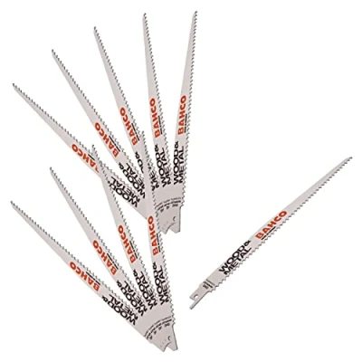 Afbeelding van Bahco Reciprozaagblad Sandflex® bimetaal voor hout en metaal 6 TPI 300 mm 10 delig 3940 SL 10P