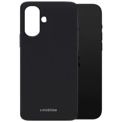 Afbeelding van Mobilize Rubber Gelly Case Apple iPhone 16 Plus Matt Black