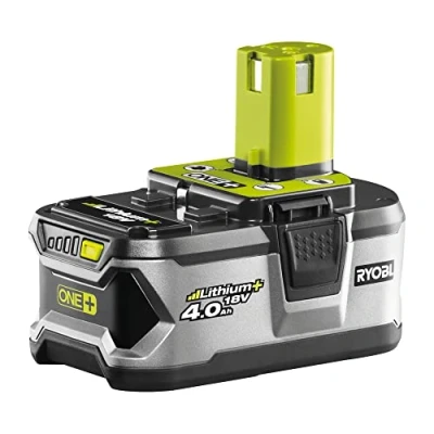Afbeelding van Ryobi RB18L40 ONE+ lithium ion accu, 18 V, 1,3 Ah accu. 1x 4.0Ah grijs