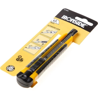 Afbeelding van Ironside afbreekmes kunststof autolock breed 9mm