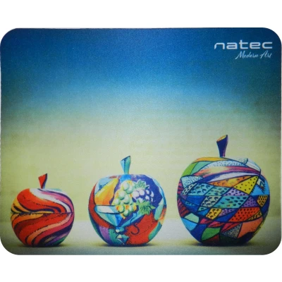 Afbeelding van NATEC muismat Multi kleuren appels