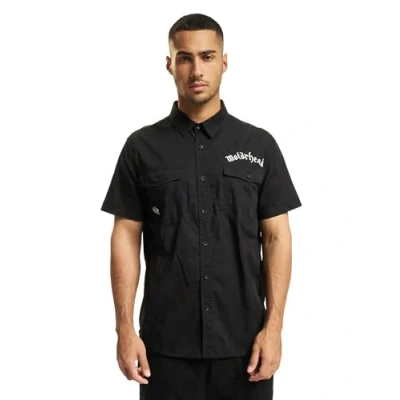 Afbeelding van Brandit MOTÖRHEAD Shortsleeve Overhemd black, Heren, Maat: Medium, Black