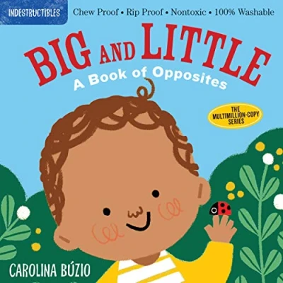 Afbeelding van Indestructibles: Big and Little: Chew Proof · Rip Nontoxic 100% Washable (Book for Babies, Newborn Books, Safe to Chew)