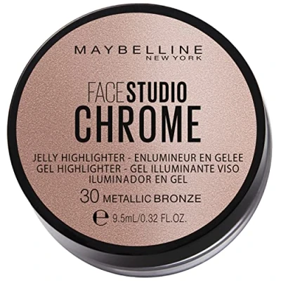 Afbeelding van Maybelline Chrome jelly highlight 30 metallic bronze 1 stuks