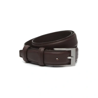 Afbeelding van The Chesterfield Brand Leren Riem Elliot Bruin
