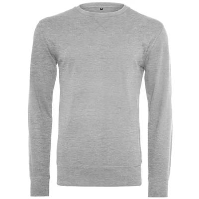 Afbeelding van Lichtgewicht crew Sweatshirt Heather Grey maat XXL