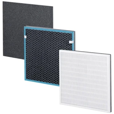 Afbeelding van Beurer LR 200/210 693.01 Set luchtreiniger HEPA13 met 99,95% filtervermogen en actieve koolfilter