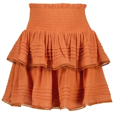 Afbeelding van Vingino meiden VN9025 Rok Qalice Baked brown Maat 164