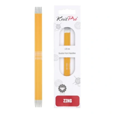Afbeelding van KnitPro Zing sokkennaalden 20cm 2.25mm.