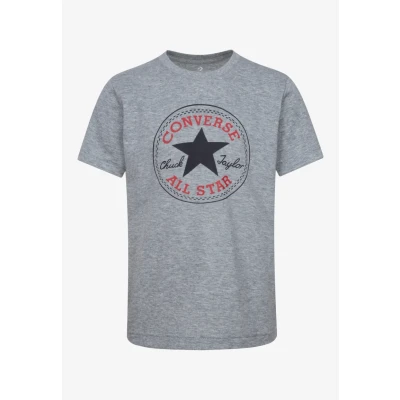Afbeelding van Converse CORE Chuck Patch TEE Tshirt print voor kinderen, Maat: 92/98, Dark grey heather